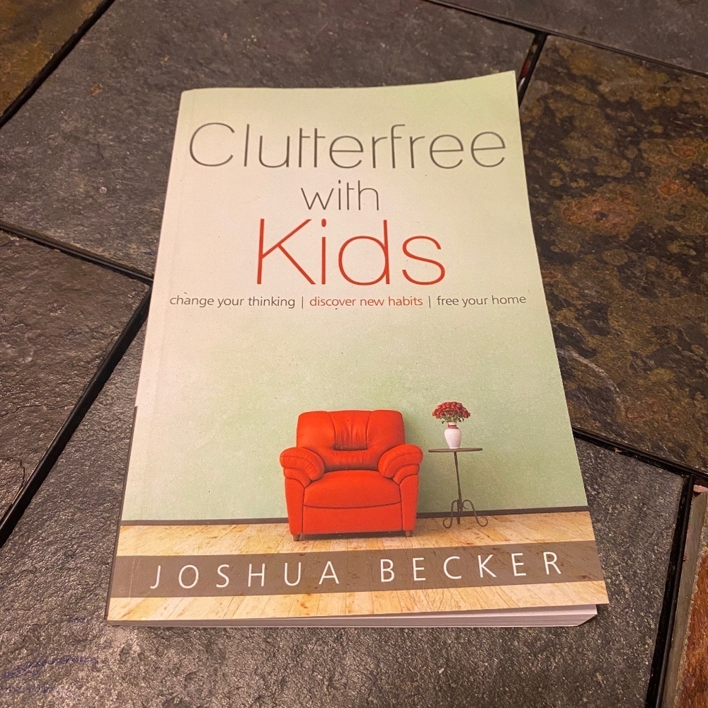 Joshua Becker Clutterfree with Kids book